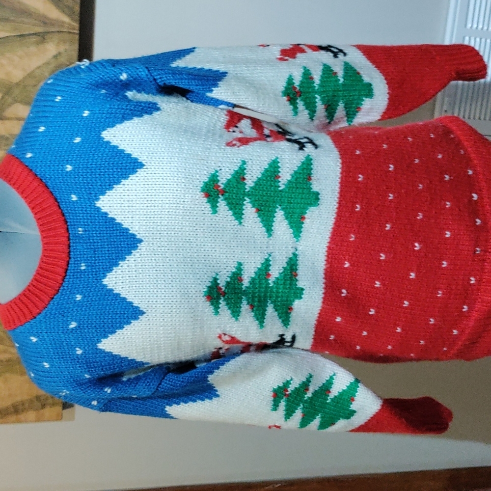 Ugly (not so ugly) Christmas sweater by Bravo! Size M